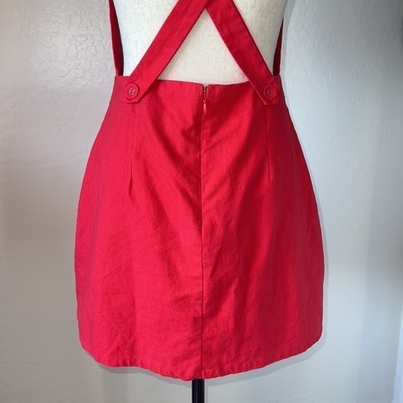 Superdown Revolve Sirena Ruffle Mini Dress Red
Open Back size Medium - Picture 9 of 16